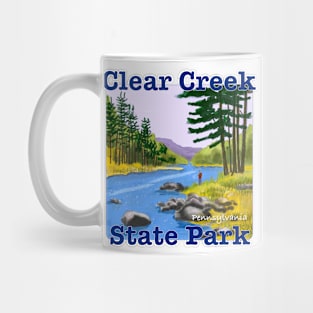 Clear Creek State Park, Pennsylvania Mug